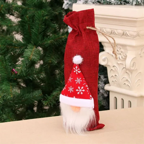 Christmas Sweater Wine Bottle Covers