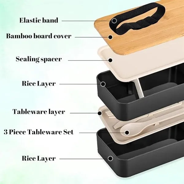 Wheat Straw Bento Box