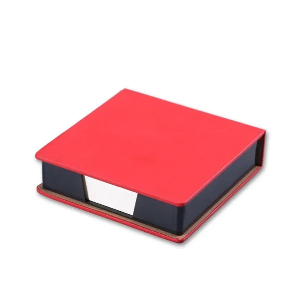 PU Leather Non Sticky Notepad Box
