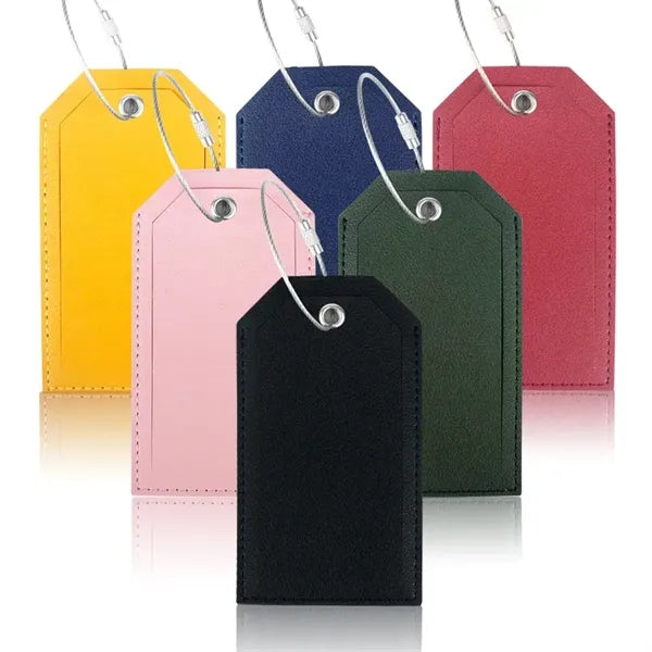 Leather Luggage Tag