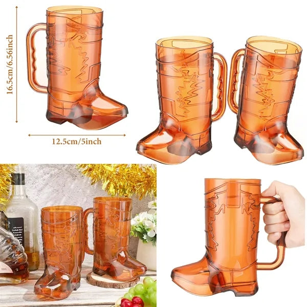 16oz Plastic Boot Cups