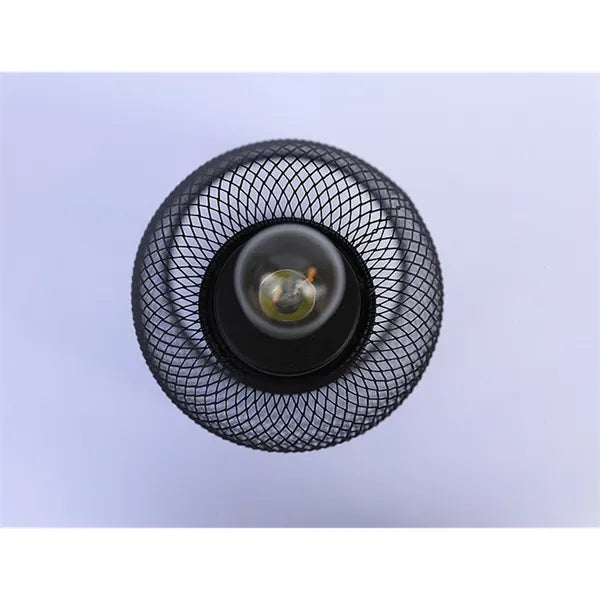 Metal Cage Battery Operated Outdoor Table Lamp