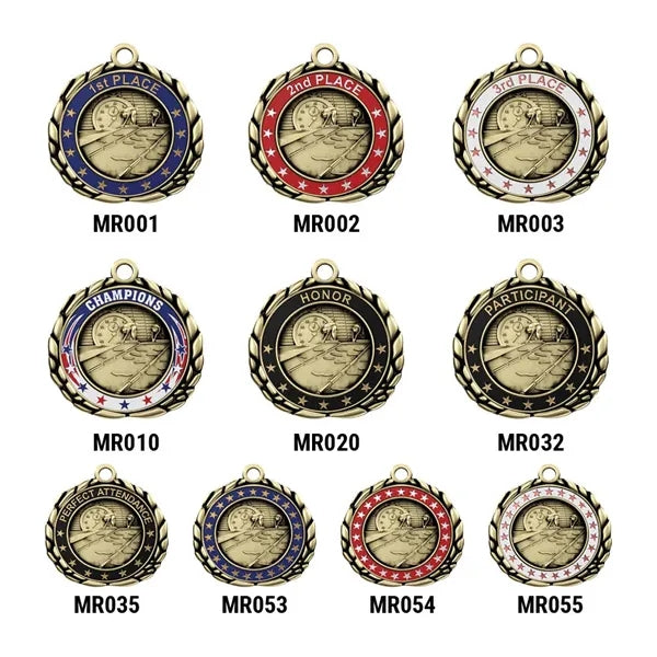 2 1/2" Quali-Craft Swimming Medallion