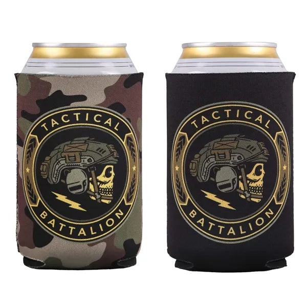 Overseas Direct Full Color Reversible Neoprene Can Cooler