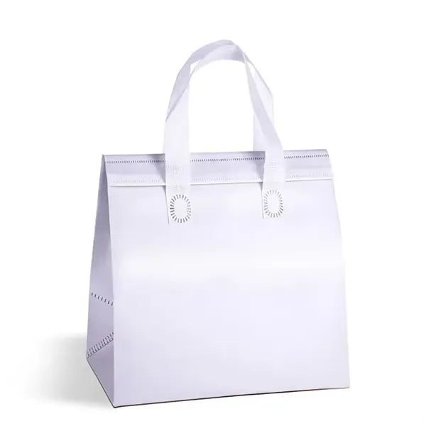 Non-woven Aluminum Foil Lined Insulated Takeout Bag Coffee