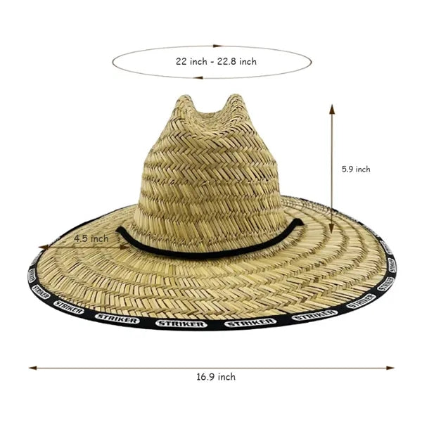 Straw Lifeguard Sun Hats