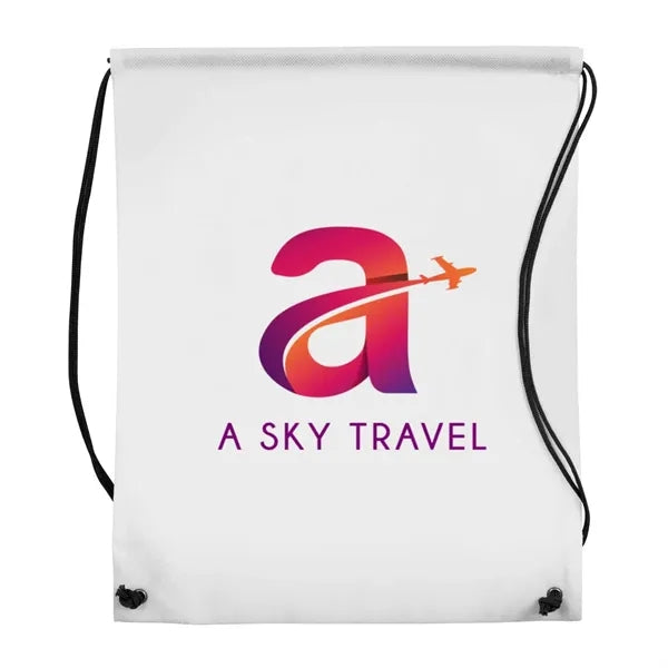 Full Color Drawstring Cinch up Backpack