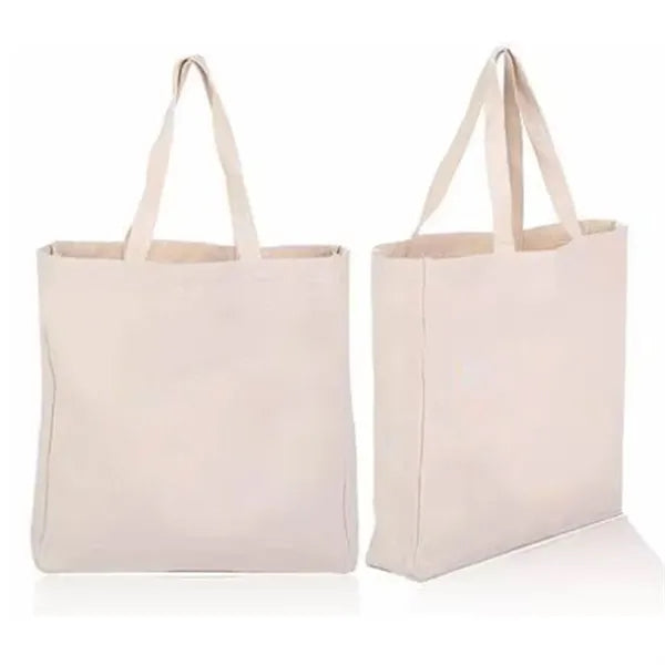 9oz Cotton Canvas Tote Handles Style of Shopping Bag