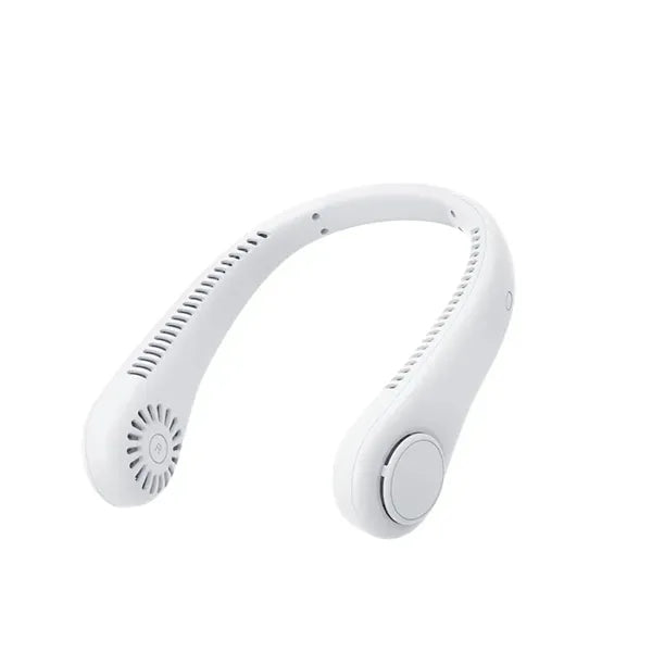 Hanging neck electric fan