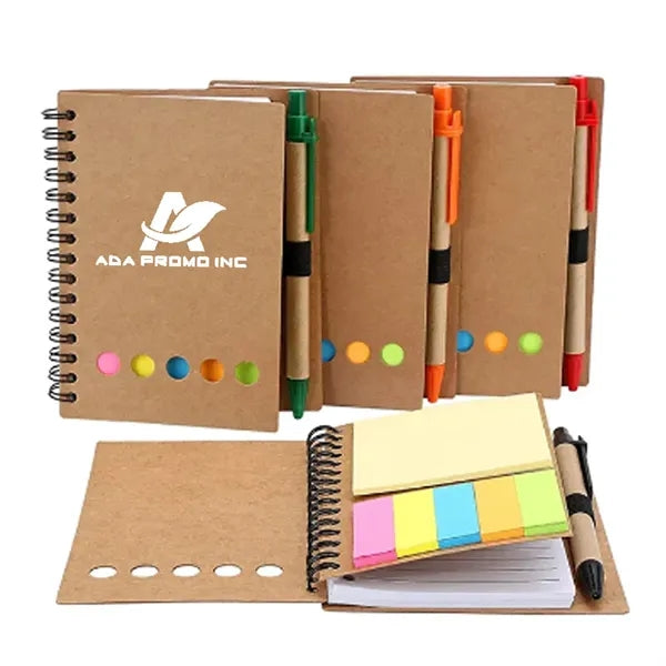 Sticky Notes and Notebook