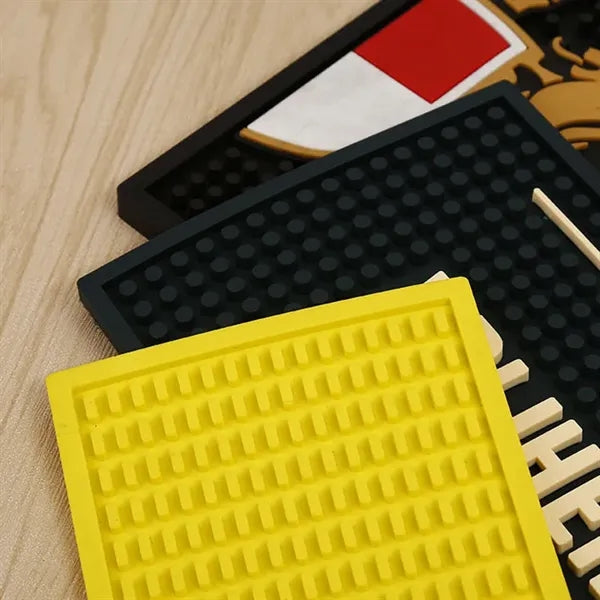Soft Square PVC Bar Mats 14" x 14" x 1/2"