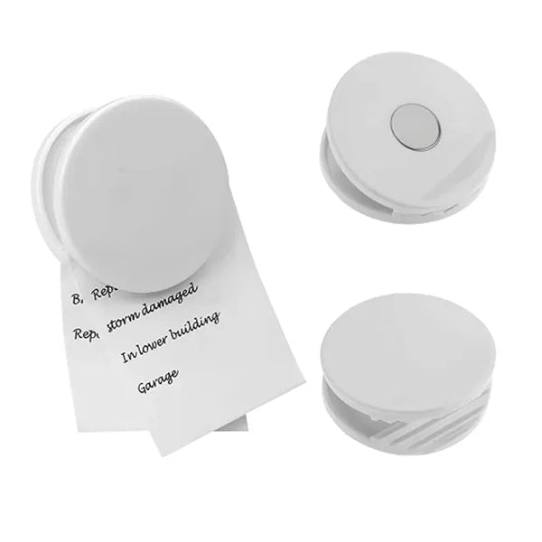 Small Round Memo & Bag Clip with Magnet