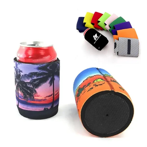 Reversible Can Cooler Beverage Sleeve