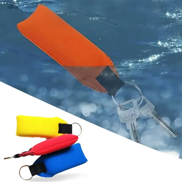 Neoprene Float Key Ring