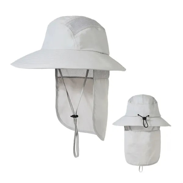 Fishing Hat with Neck Flap