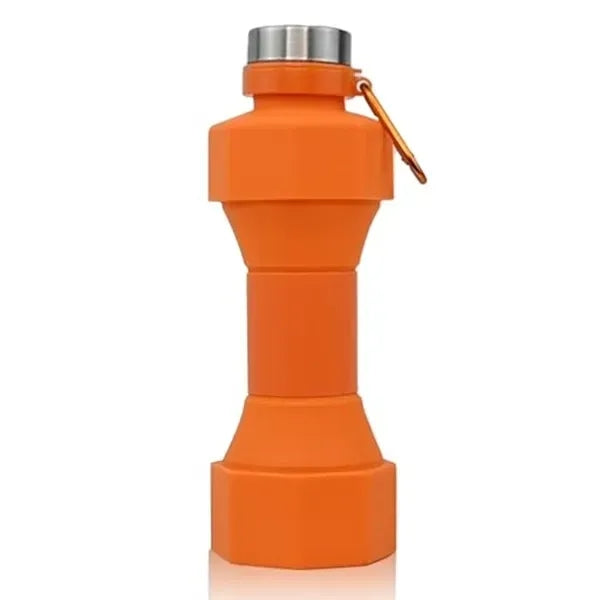 22oz Silicone Foldable Water Bottle.