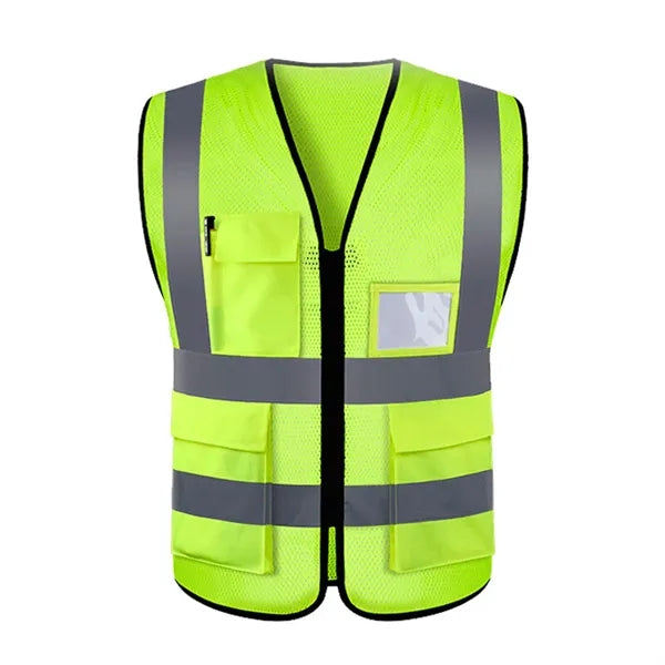 Reflective Safety Warning Vest For Construction Crews