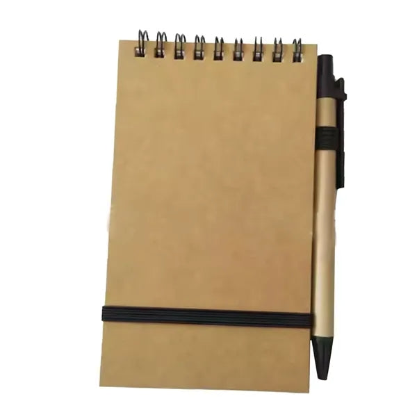 Recycled Spiral Jotter With Custom Logo