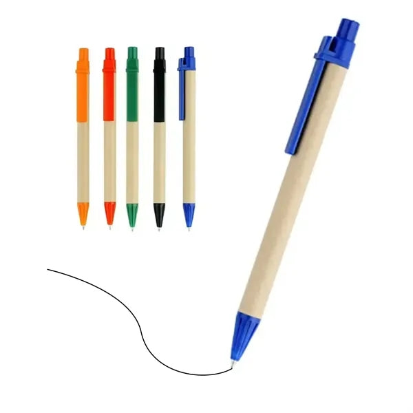 Eco-Friendly Recycled Cardboard Ballpoint Pens