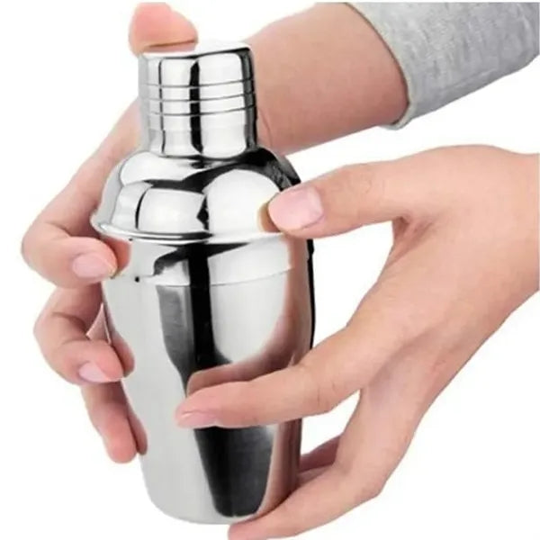 8 OZ Stainless Steel Cocktail Shaker Bartender Mixer for Bar