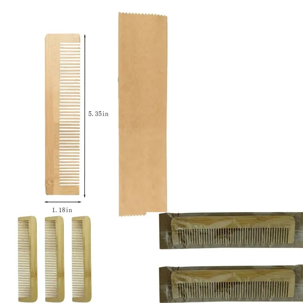 Environmentally Friendly Handmade 100% Bamboo Comb