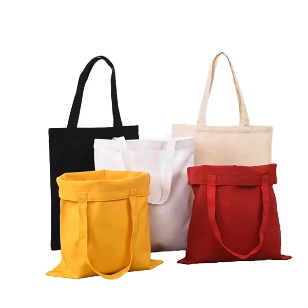 Cotton Canvas Everyday Tote Bag