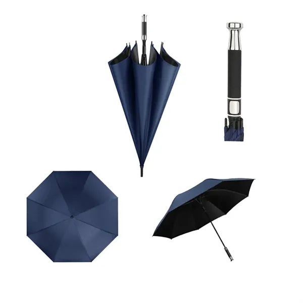 Golf Rolls-Royce Automatic Black Vinyl Umbrella