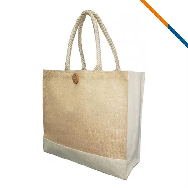 Norton Laminated Jute Tote Bag