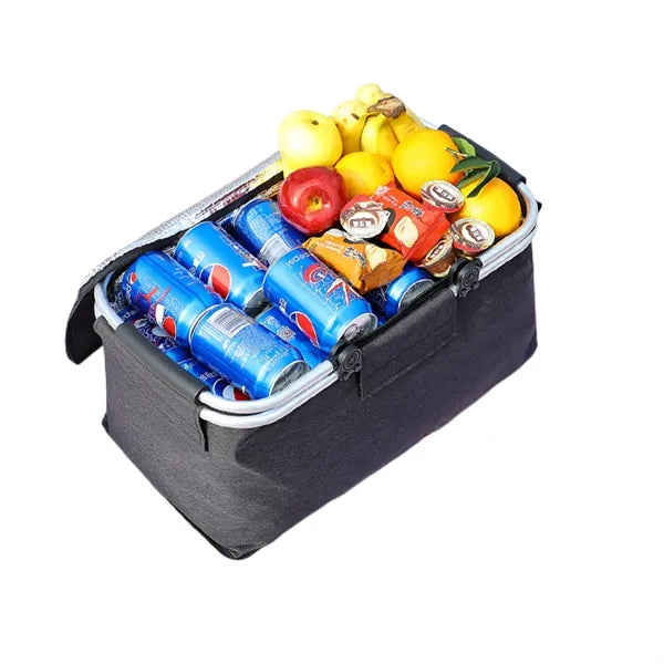 Foldable Large Oxford Cloth Market/Picnic Basket
