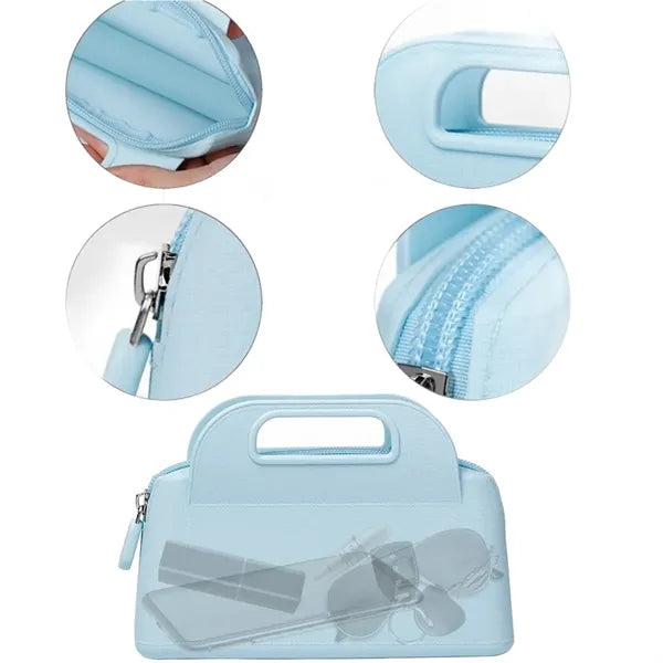 Mini Silicone Handheld Cosmetic Bag