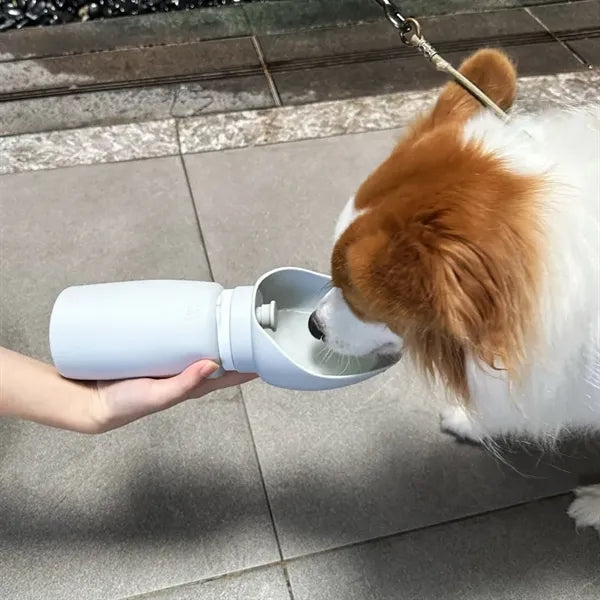 Lightweight Portable Silicone Foldable Dog Water Bottle