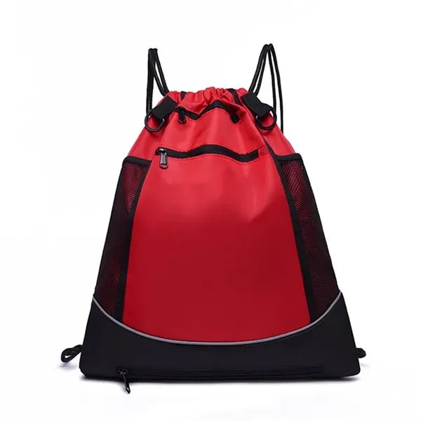 Portable Basketball Pull Rope Backpack