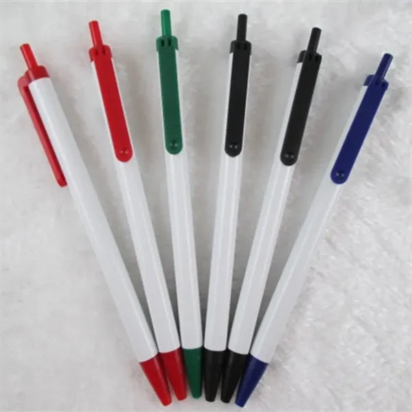 Basics Ballpoint Pen Clic Stic Medium Point Retractable