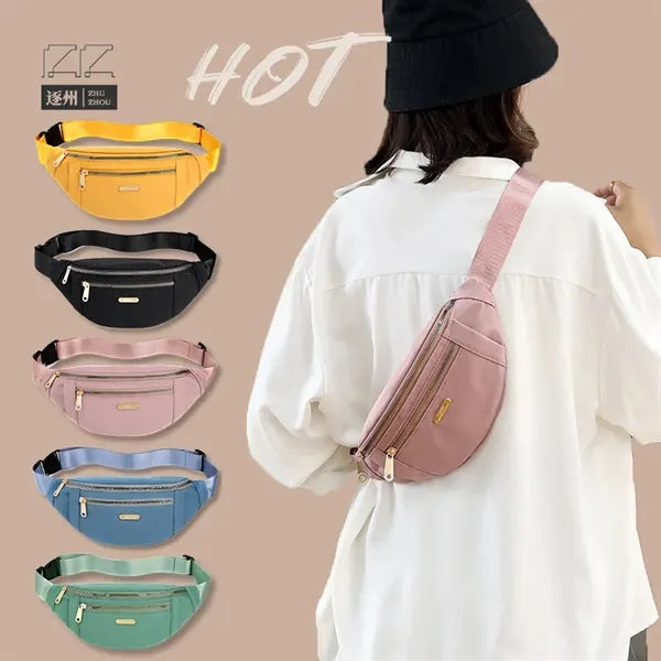 Casual Crossbody Backpack Lightweight Sling Bag Fanny Pack
