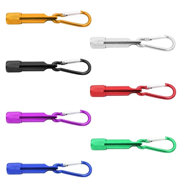 Mini Flashlight With Carabiner