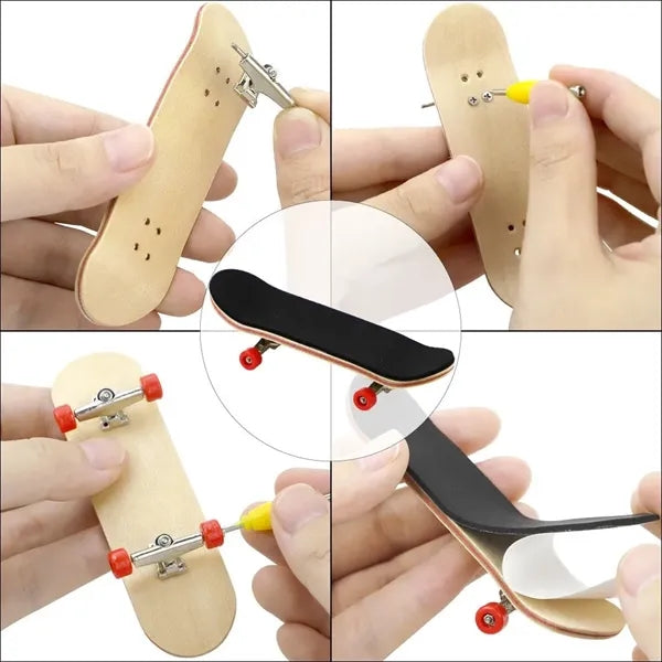 Wooden Mini Fingerboards Finger Skateboard