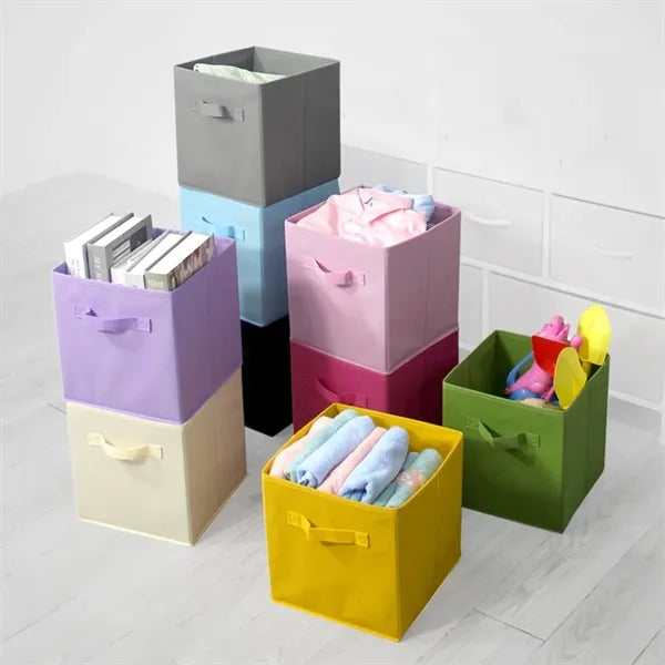 21L Foldable Fabric Storage Box Cube Drawer Folding Wardrobe
