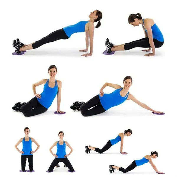 Fitness Training Abdominal Muscle Skateboard Mat