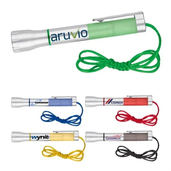 Flashlight With Light-Up Pens