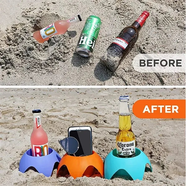 Sand Coasters Drink Cup Holders