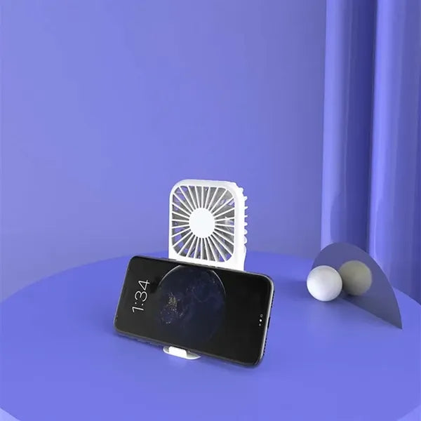 Desktop Hands-Free Foldable Portable Travel USB Fan