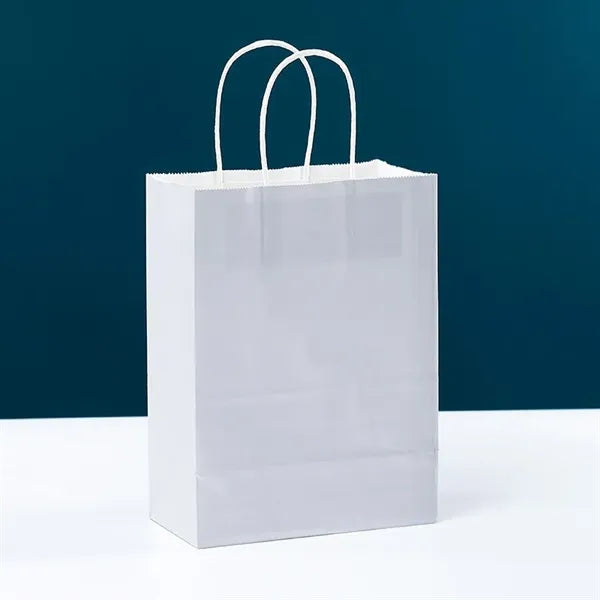 Colorful kraft paper handbag gift bag customization