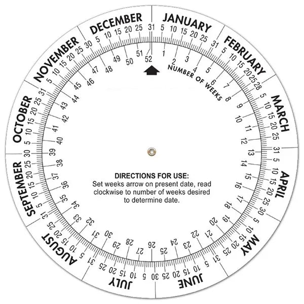 Plastic Date Dial