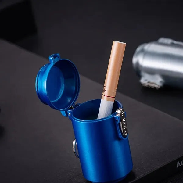 Portable Pocket Ashtray Windproof Cigarette Ash Holder
