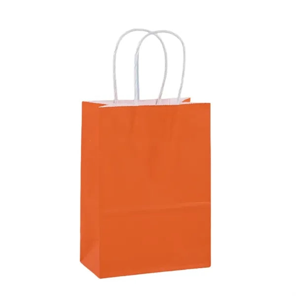 Kraft Paper Bags For Business Shopping Storage