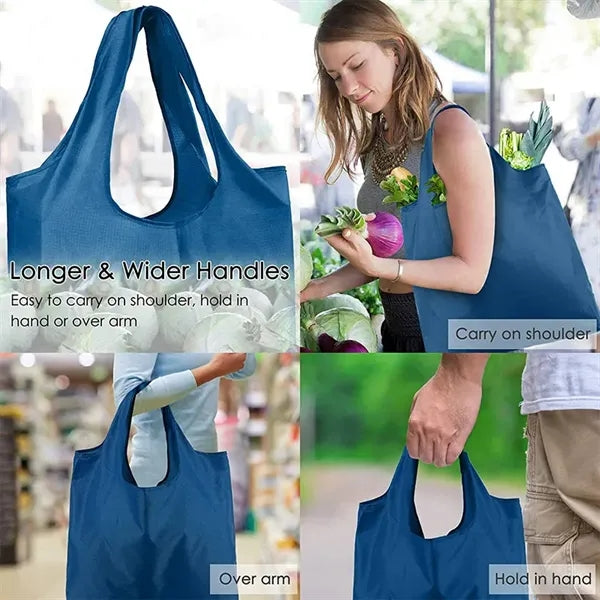 Eco-Friendly Foldable Groceries Tote Bag Shopping Handbag