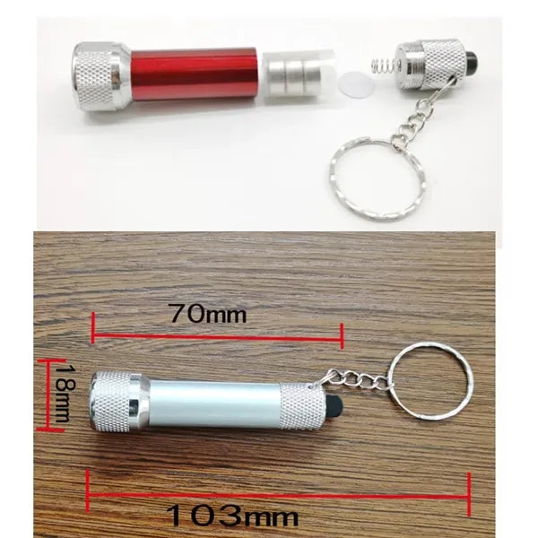 5 LED lights Keychain Flashlight (Aluminum Body)