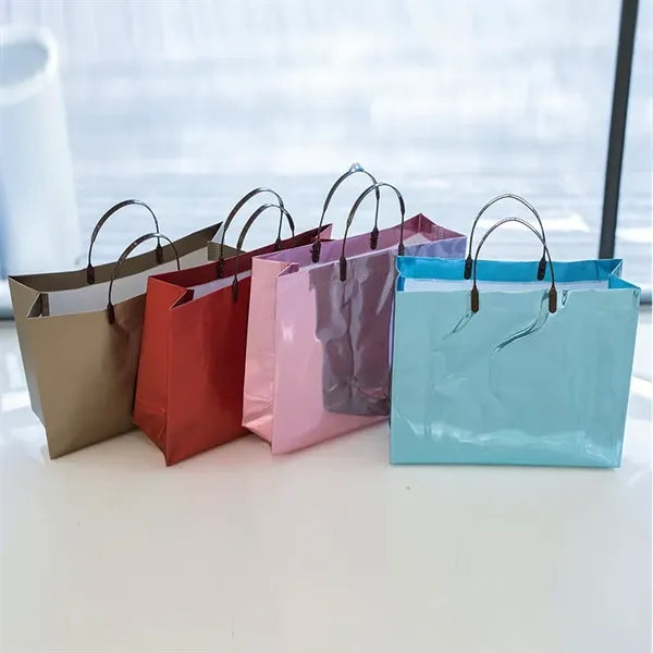 Multi-Purpose Plastic Merchandise Bag Grocery Totes Handbag