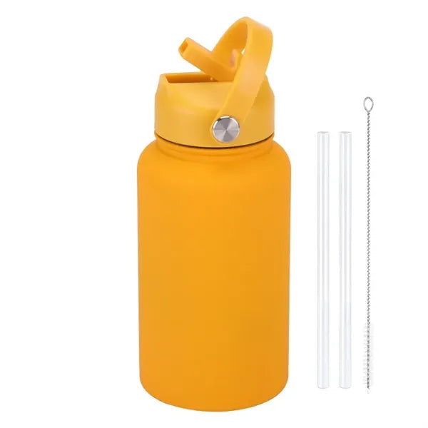 22oz Sports-Style Stainless Steel Vacuum Flask Insulated cu