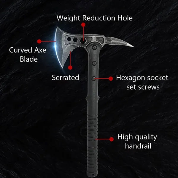Survival Tactic with Sheath and Spike Throwing Axe